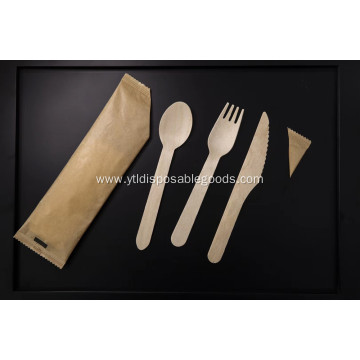 Flatware wooden spoon cutlery